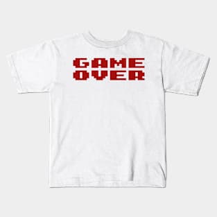 Game Over Screen Kids T-Shirt